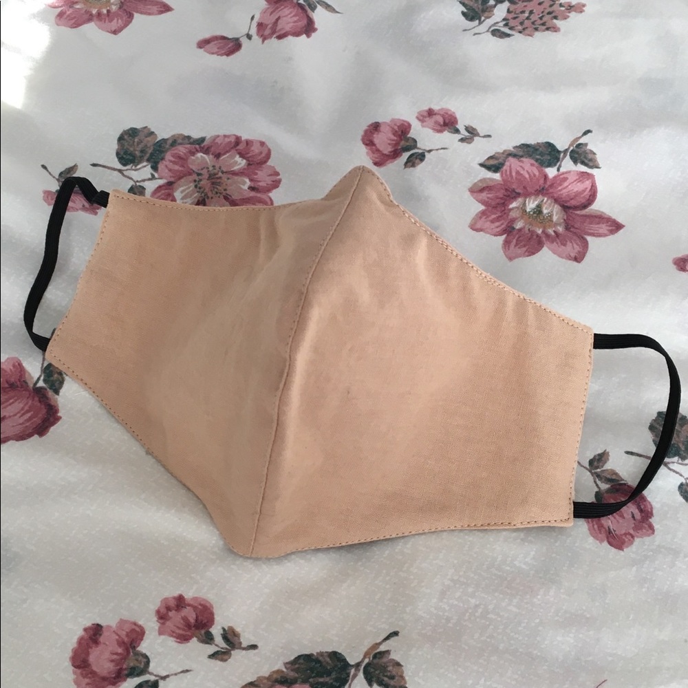 Tan Heritage, solid quality face mask